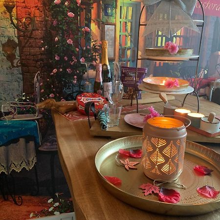 Romantisch Wellness Appartement Met Prive Hottub Sauna Gamesroom Den Ham Esterno foto